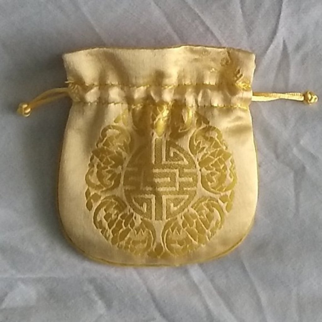 Brocade Drawstring Pouch